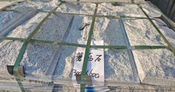 攀枝花芝麻白蘑菇石，自然面