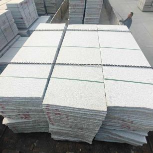 攀枝花芝麻白毛板，石材毛板